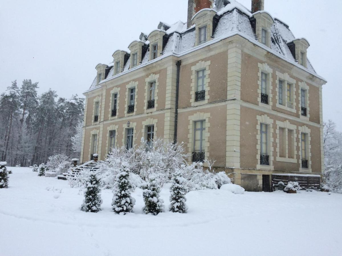 Chateau Des Essards Avec Piscine Et Jacuzzi Ланже Экстерьер фото