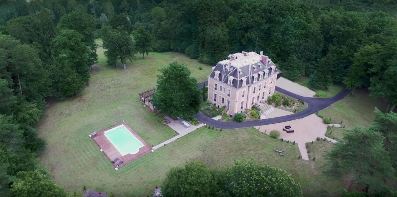 Chateau Des Essards Avec Piscine Et Jacuzzi Ланже Экстерьер фото